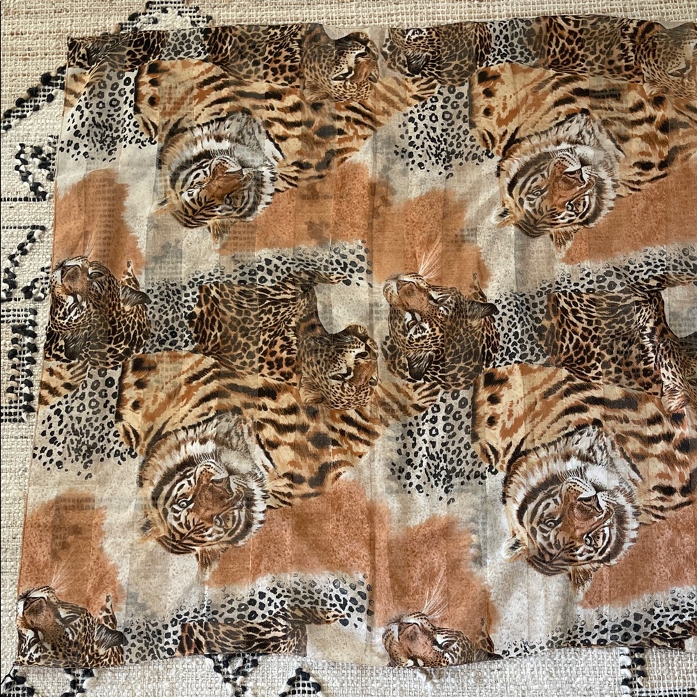 Animal Print Scarf